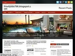 Sites similar to freshjobs786.blogspot.com