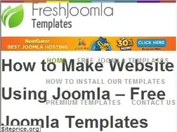 Sites similar to freshjoomlatemplates.com