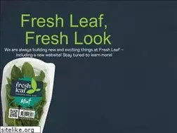 Sites similar to freshleaf.com