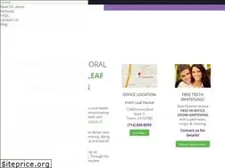 Sites similar to freshleafdental.com