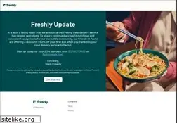 Sites similar to freshly.com