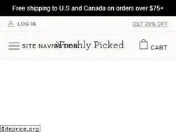 Sites similar to freshlypicked.com