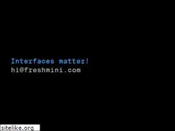 Sites similar to freshmini.com