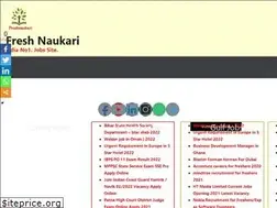 Sites similar to freshnaukari.com