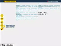 Sites similar to freshpondpt.com