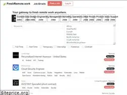 Sites similar to freshremote.work