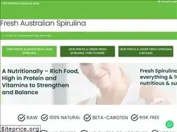 Sites similar to freshspirulina.com.au