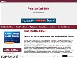 Sites similar to freshstartcardoffers.com