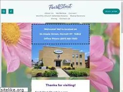 Sites similar to freshstartchurchnow.com