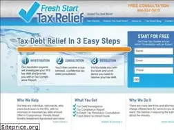 Sites similar to freshstarttaxrelief.com