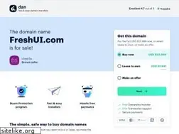 Sites similar to freshui.com