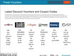 Sites similar to freshvouchers.co.uk