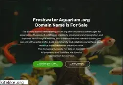 Sites similar to freshwateraquarium.org