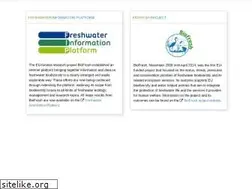 Sites similar to freshwaterbiodiversity.eu