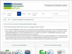 Sites similar to freshwatermetadata.eu