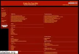 Sites similar to fretsonfire.wikidot.com