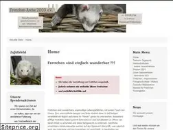 Sites similar to frettchen-arche.de