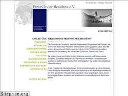 Sites similar to freunde-der-residenz.de