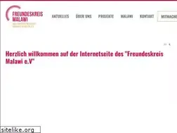Sites similar to freundeskreis-malawi.de