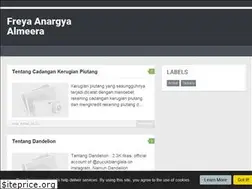 Sites similar to freyaanargyaalmeera.blogspot.com