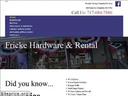 Sites similar to frickehardware.com