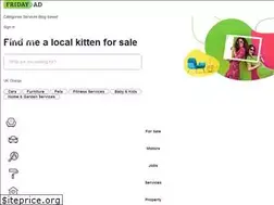 Sites similar to friday-ad.co.uk
