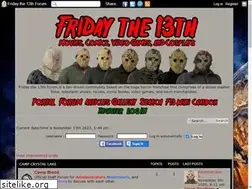 Sites similar to friday-the-13th.net