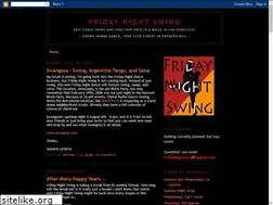 Sites similar to fridaynightswingsf.blogspot.com