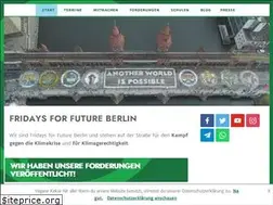 Sites similar to fridaysforfuture.berlin