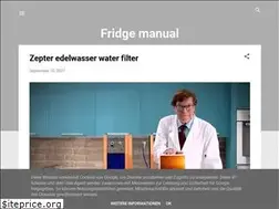 Sites similar to fridgemanual.blogspot.com