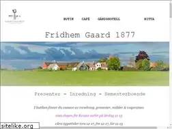 Sites similar to fridhemgaard.com