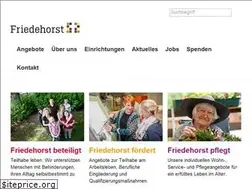 Sites similar to friedehorst.de