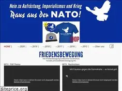 Sites similar to friedensbewegung.info
