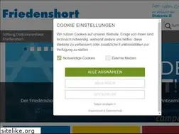 Sites similar to friedenshort.de