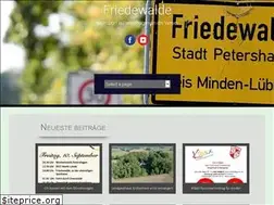 Sites similar to friedewalde.de