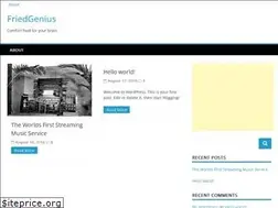 Sites similar to friedgenius.com