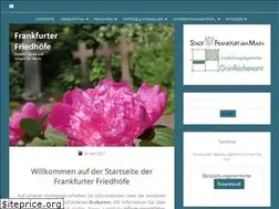 Sites similar to friedhof-frankfurt.de