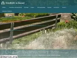 Sites similar to friedhofsverwaltung-kassel.de