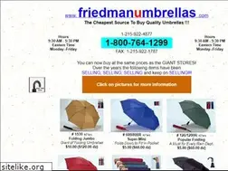Sites similar to friedmanumbrellas.com