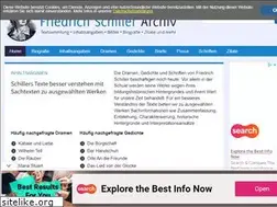 Sites similar to friedrich-schiller-archiv.de