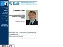 Sites similar to friedrichrost.de