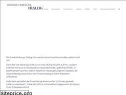 Sites similar to friedrichsberger-dialog.de