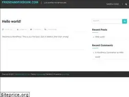 Sites similar to friendandfoebook.com