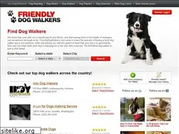 Sites similar to friendlydogwalkers.com