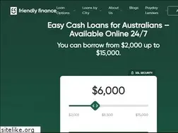 Sites similar to friendlyfinance.com.au