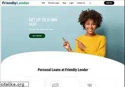 Sites similar to friendlylender.ca