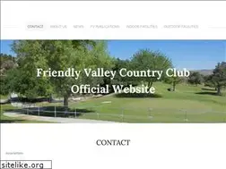 Sites similar to friendlyvalleycountryclubwebsite.com