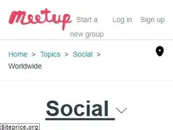 Sites similar to friends.meetup.com