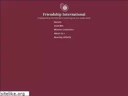 Sites similar to friendshipintl.org