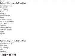 Sites similar to friendshipmeeting.org